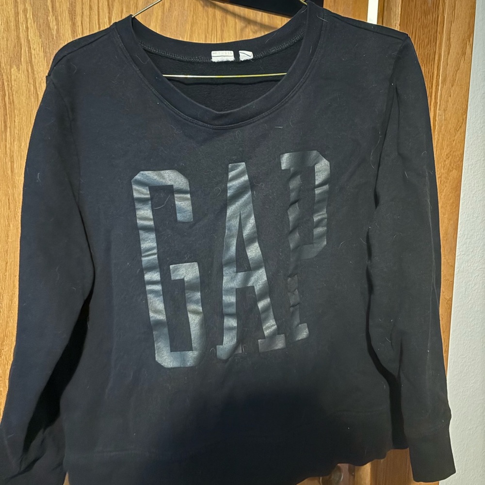 GAP Black crop sweatshirt - Picture 4 of 4